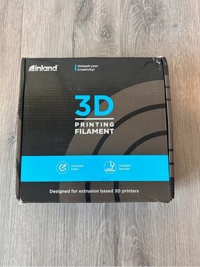 Inland 2.85mm Green 1kg (2.2lbs) Spool 3D Printer Filament